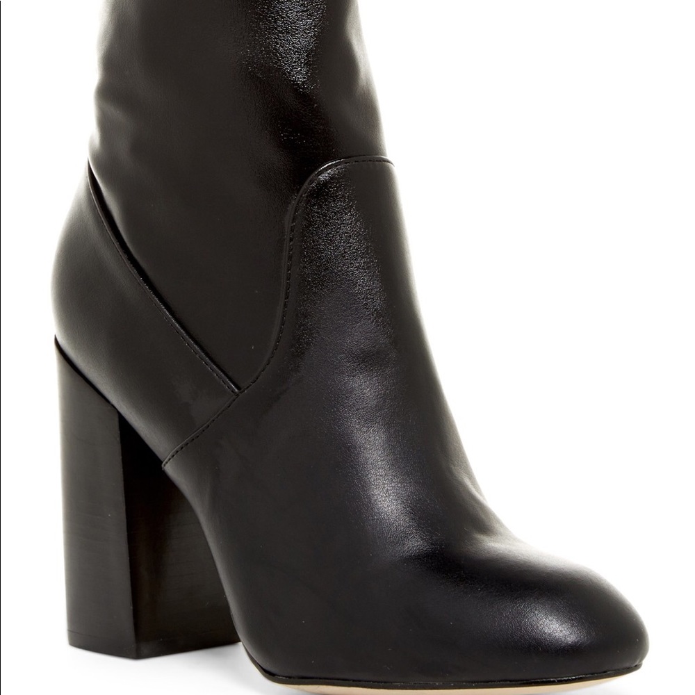 Rebecca Minkoff Bojana Black Leather Booties